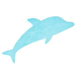 イルカのイラスト